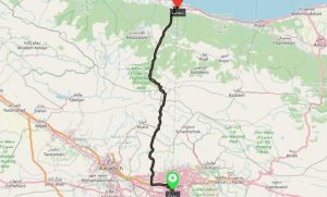 مسیر تهران _ چالوس